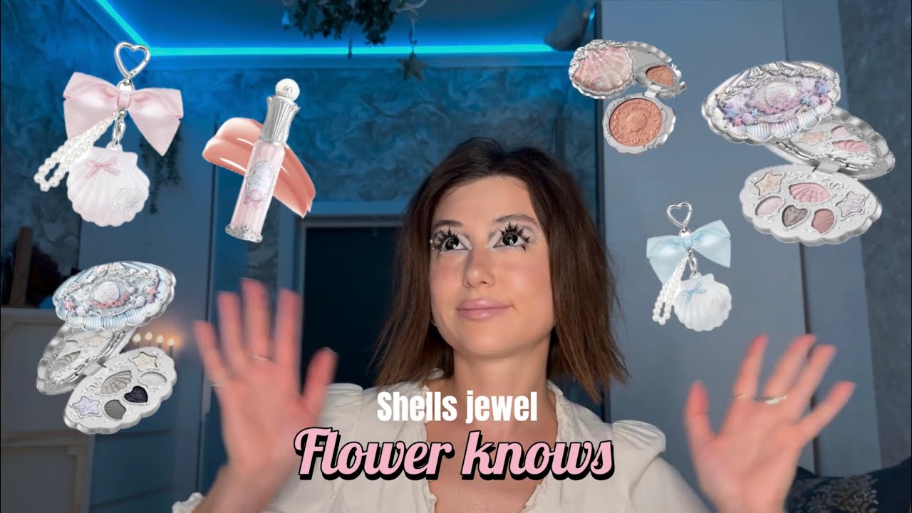 •┈•✦♡ Обзор коллекции Flower Knows Shells Jewel ♡ ✦•┈•