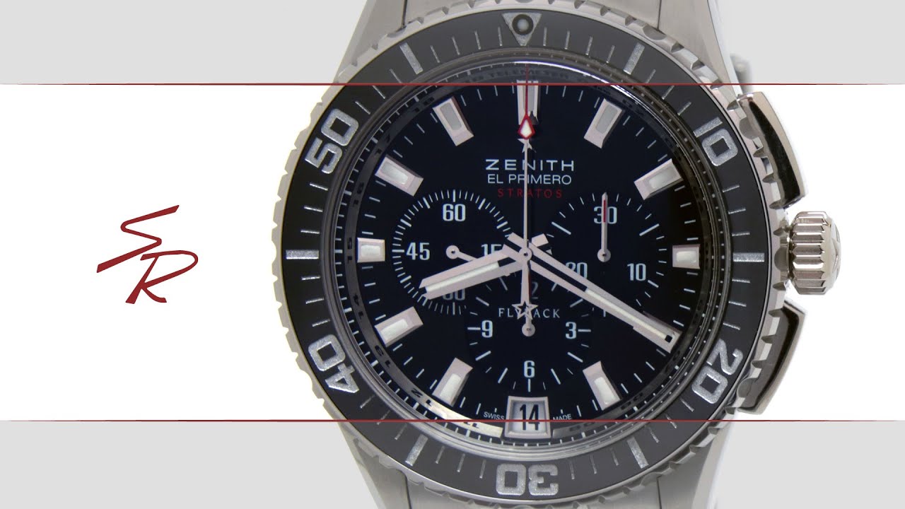 Zenith El Primero Stratos Chrono Flyback 45.5mm 03.2060.405/21.M2060