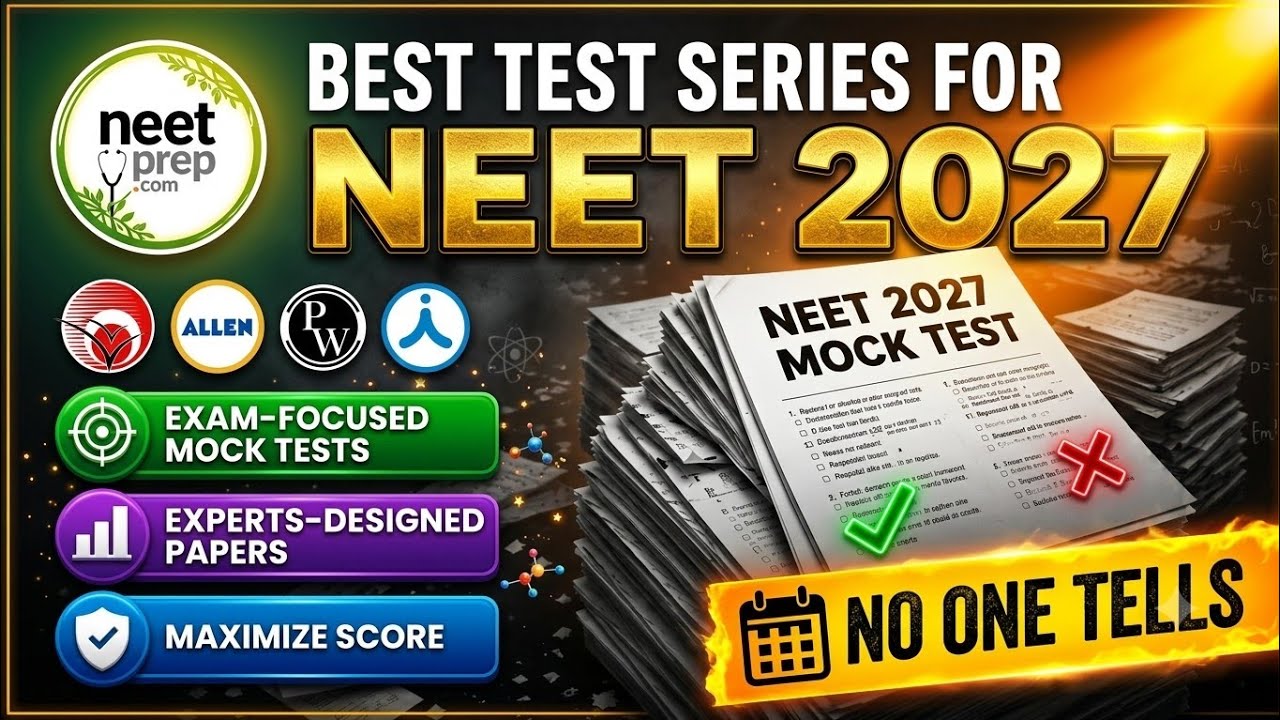 Лучшие пробные тесты для NEET 2027 🔥 О которых никто не рассказывает! |