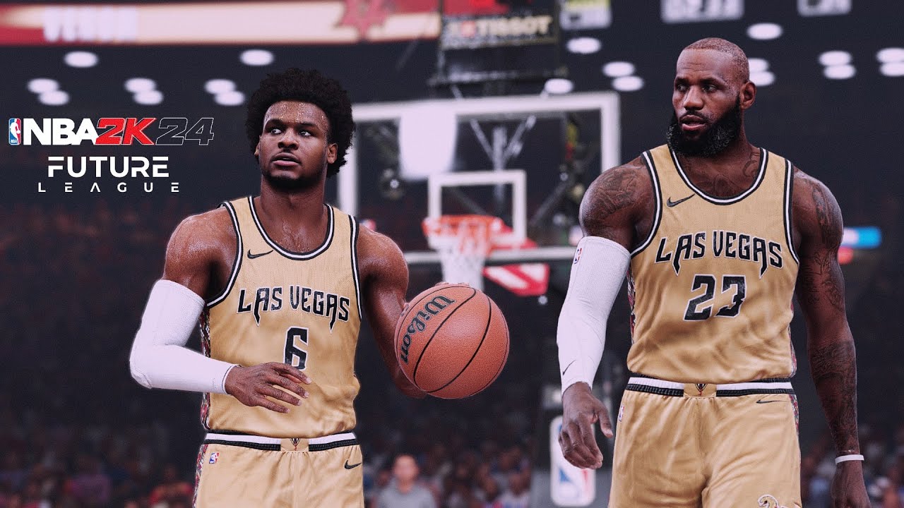 Бронни и Король Джеймс объединяются в Вегасе! | NBA 2K24 Future League Mode | Ястребы против Венома