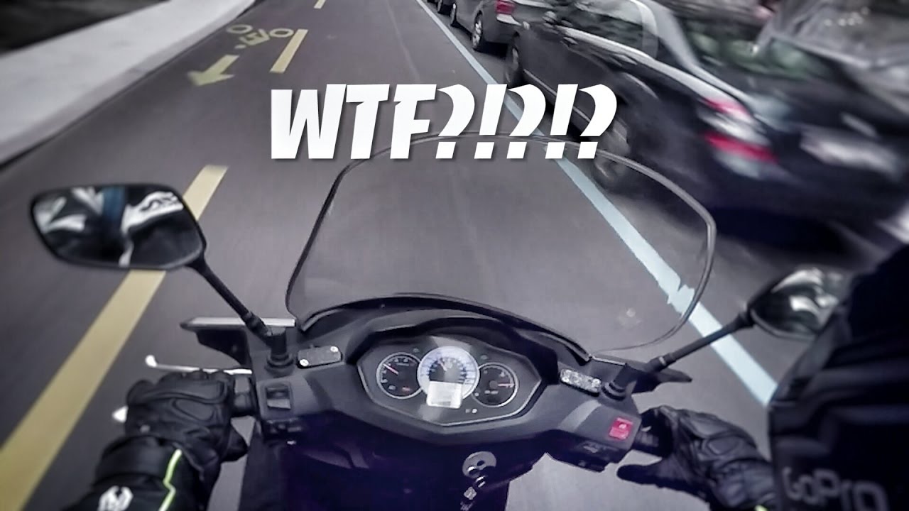 WTF Sym Citycom 300i DEATH WOBBLE Service Scooter. DANGER!!!! KAWASAKI Z800E