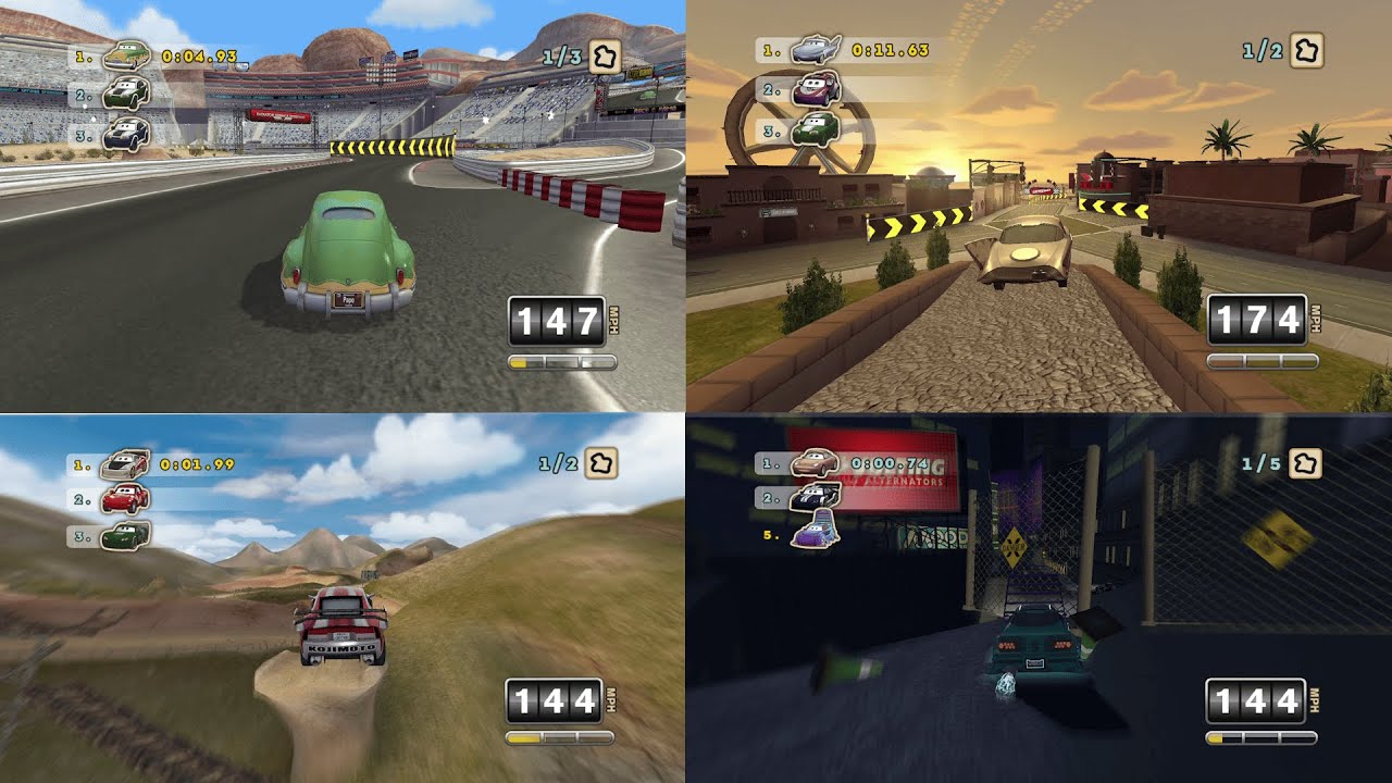 Cars Hi-Octane 2.0 Playtest: ALL Academy Challenges