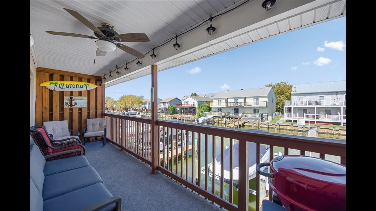 Bayside Waterfront Condo For Sale In Ocean City, MD - Marjorca I #203