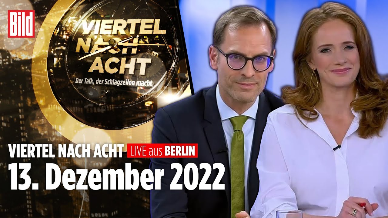 🔴 Viertel nach Acht &ndash; 13. Dezember 2022 | u.a. mit Patricia Platiel