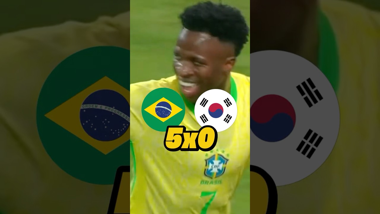 Brasil e Coreia do Sul foi uma HUMILHA&Ccedil;&Atilde;O nesse amistoso #sele&ccedil;&atilde;obrasileira #coreiadosul