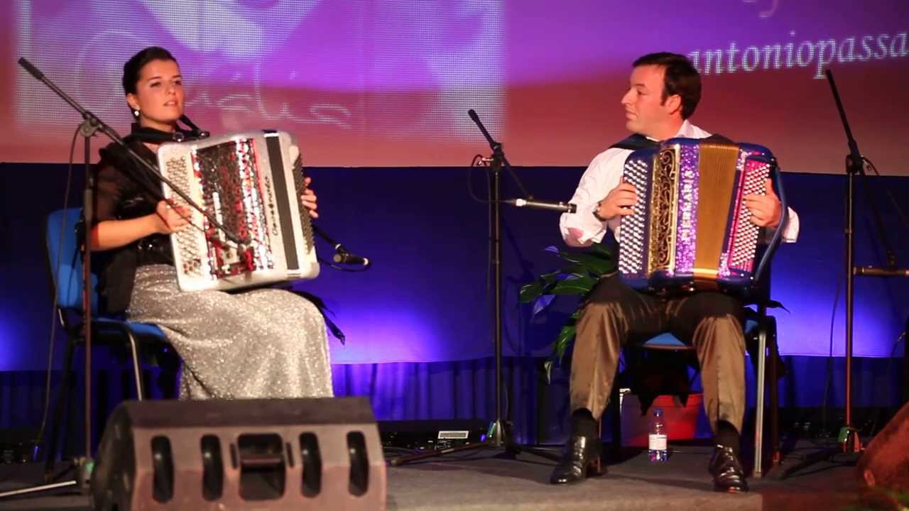 Acordeão, Catarina Brilha e José Cláudio, 