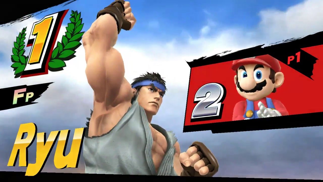 Amiibo Ryu training