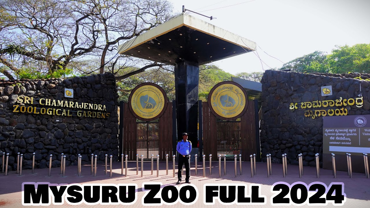 ಮೈಸೂರು ಮೃಗಾಲಯ ll Sri Chamarajendra Zoological Gardens ll Mysuru Zoo Full in 4k 2024