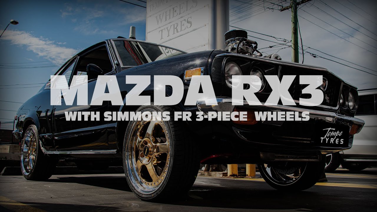 Simmons FR 3-Piece - 1974 MAZDA RX3 Coupe Supercharged - Car of the week