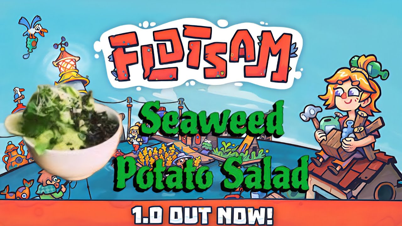 Совершенно новая игра Flotsam Full Game, включая салат из морских водорослей и картофеля