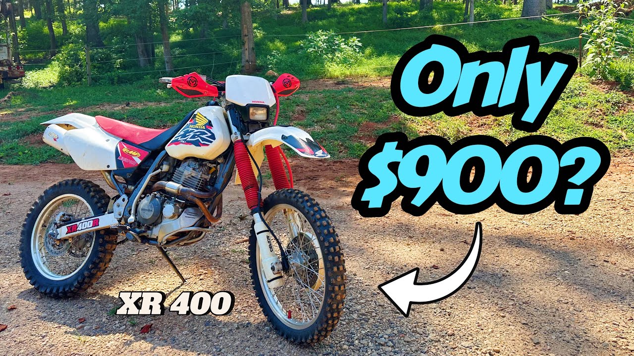 I Fixed A Cheap 1998 Honda XR400R In Just 10 Minutes!