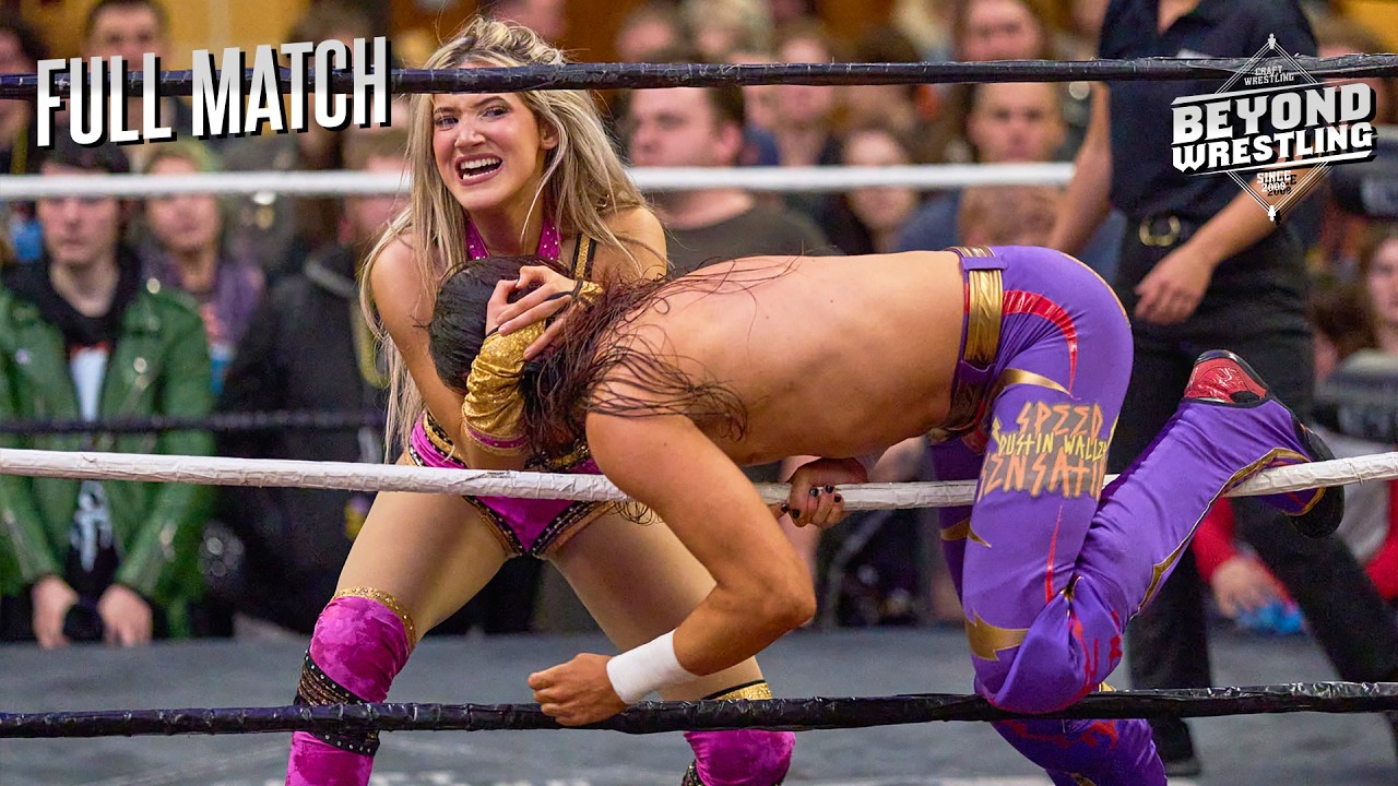 Зайда Стил против Дастина Уоллера | Beyond Wrestling (межгендерный, смешанный, WWE ID, NXT, EVOLV...