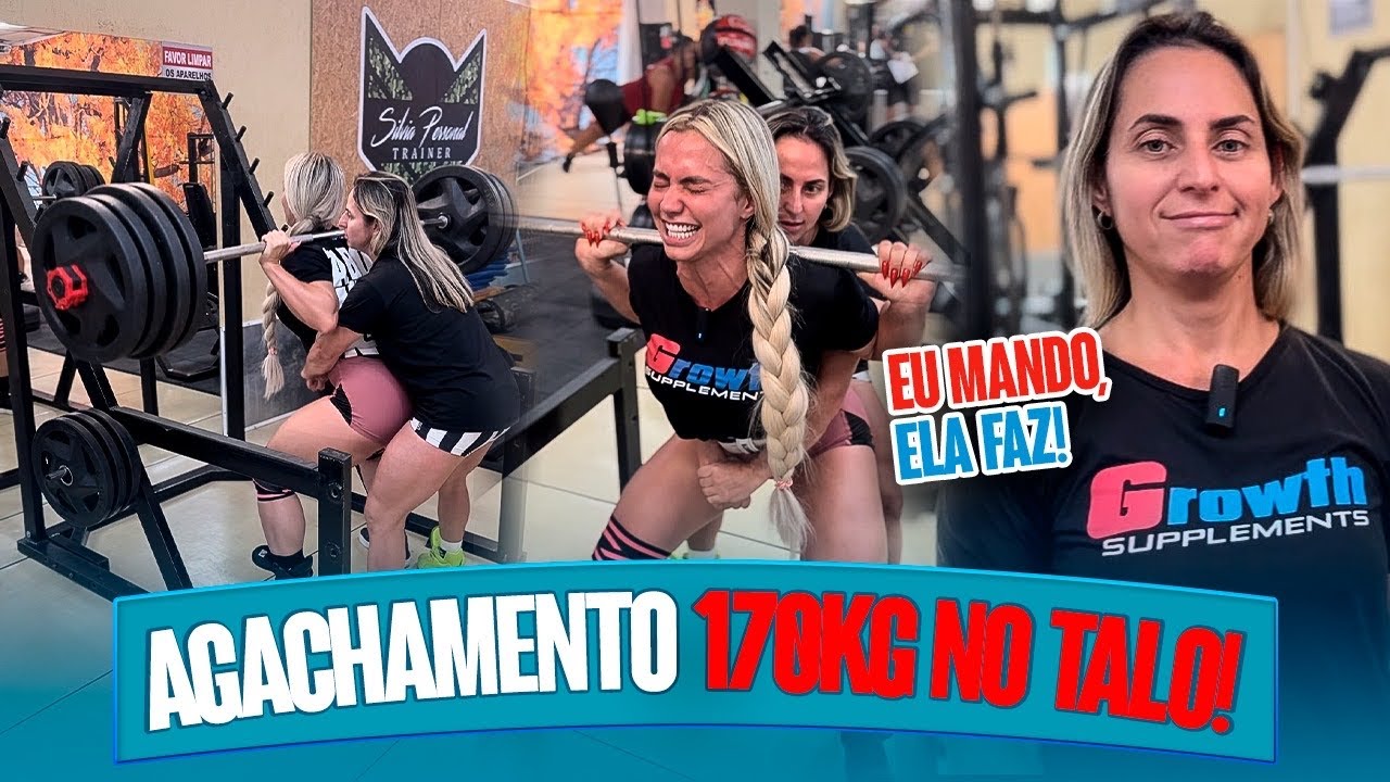AGACHAMENTO LIVRE PARA HIPERTROFIA DE PERNAS E COXAS | VIVI WINKLER
