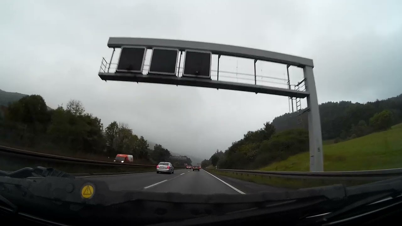 Mitfahrt auf der alten A4 