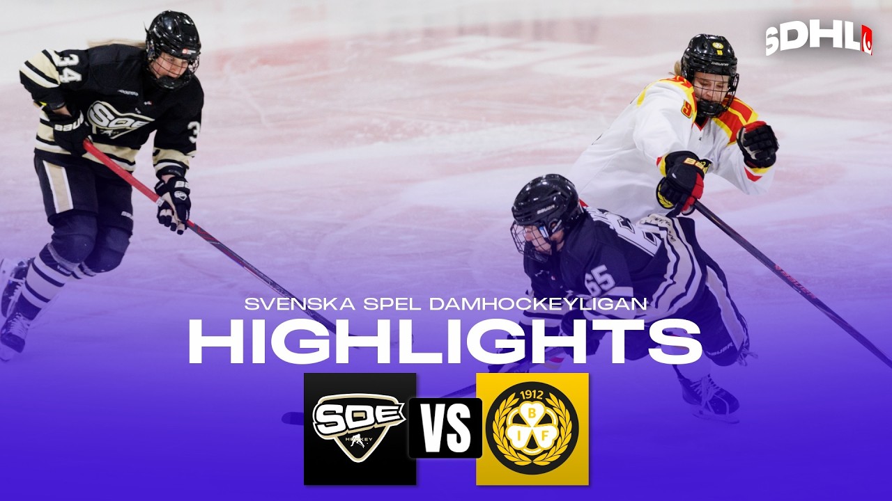 Highlights: SDE Hockey - Brynäs IF | SDHL | Enebybergs Ishall | 2026-02-27