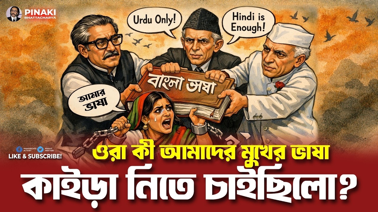 ওরা কী আমাদের মুখের ভাষা কাইড়া নিতে চাইছিলো | Pinaki Bhattacharya