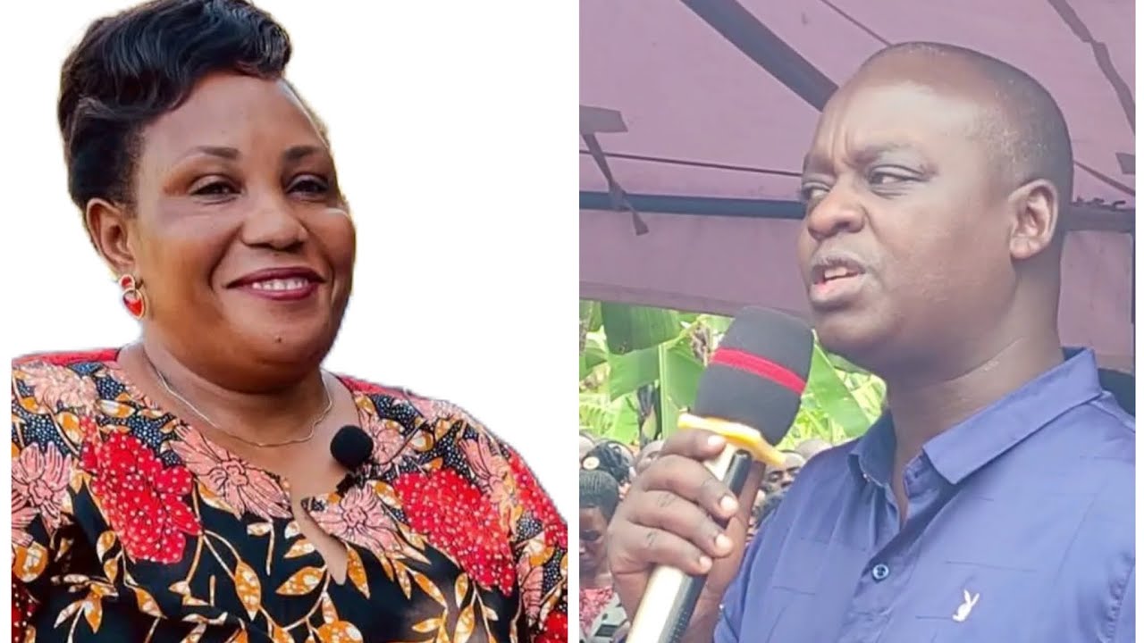 Claire Chopa's Husband Kabagambe's speech on her burial