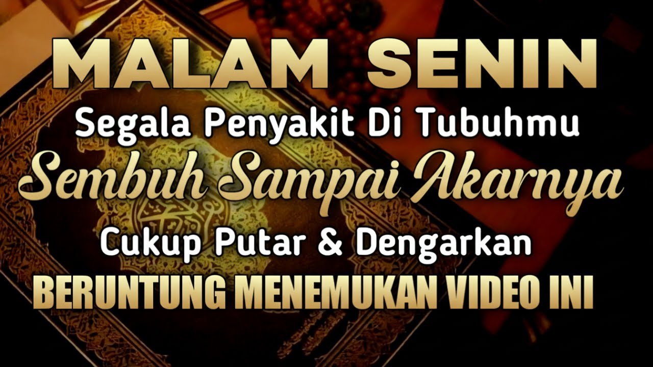 MALAM SENIN SPESIAL SYA'BAN🤲PENYAKIT DI TUBUHMU SEMBUH HARI INI JUGA, ASAL SANGGUP PUTAR 3 MENIT❗