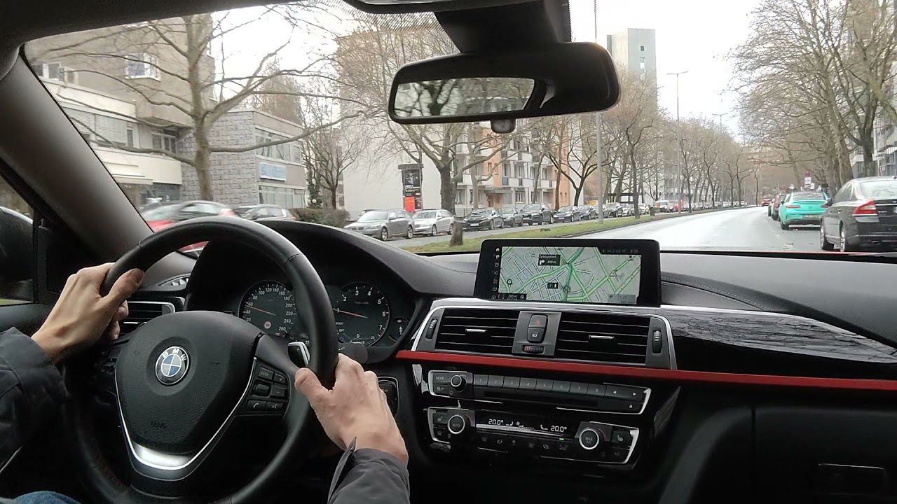 BMW 420i Coupé Berlin City POV drive