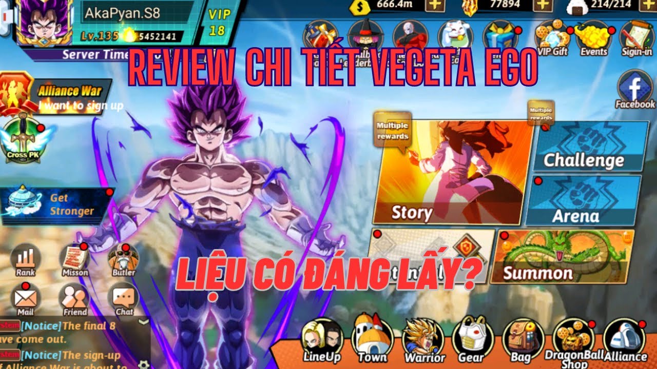 Rồng thần siêu cấp - Review chi tiết Vegeta Ultra Ego - Liệu có đáng chơi? Đầu bếp quay mèo full mốc