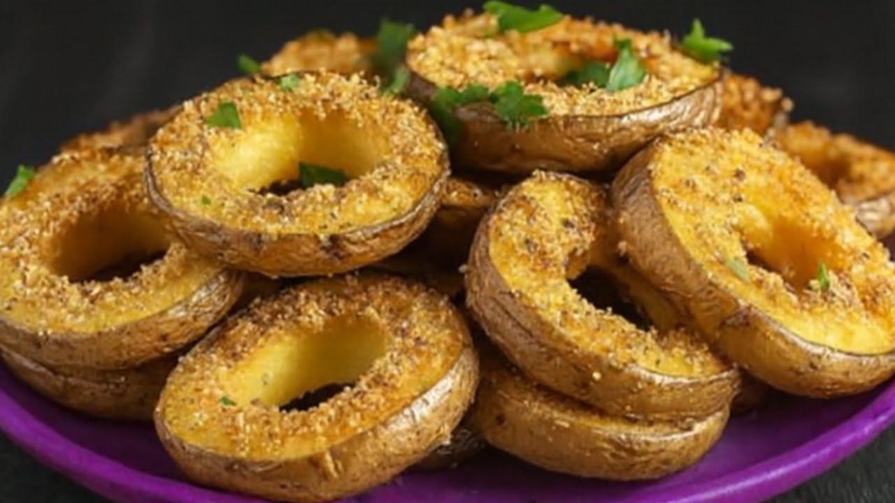 Я никогда не ел такой вкусной картошки! 😍 Лучший рецепт хрустящего картофеля!
