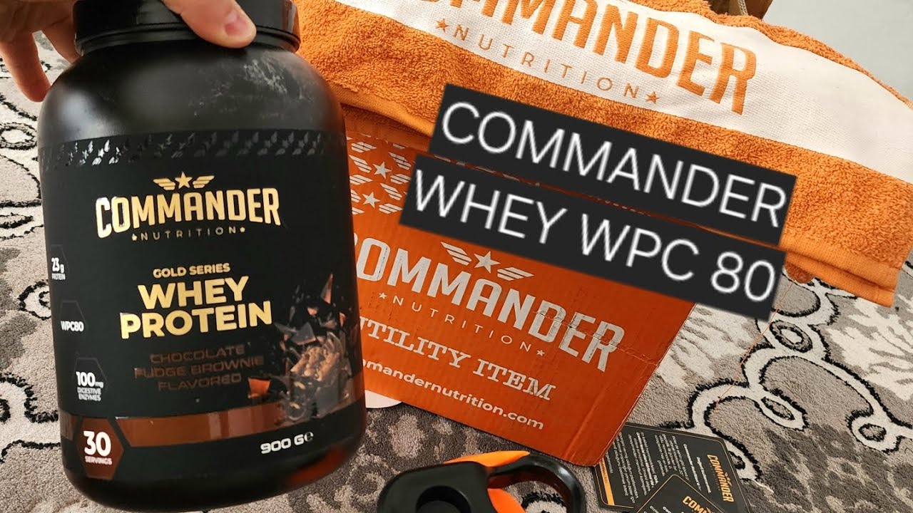 COMMANDER WHEY PROTEİN KUTU AÇILIMI