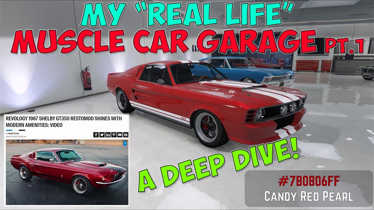 My Ultimate Muscle Car Garage Tour (Pt 1) - 