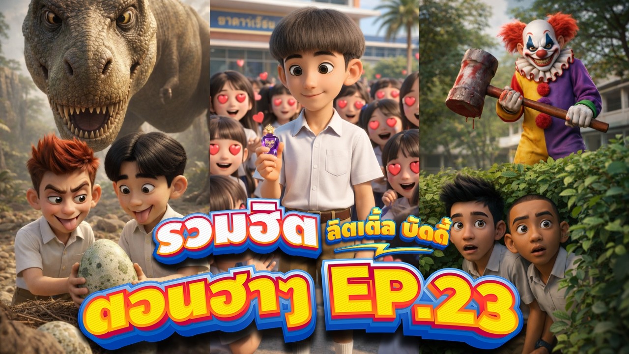รวมการ์ตูน ตอนตลกฮาๆ | ลิตเติ้ลบัดดี้ EP.23