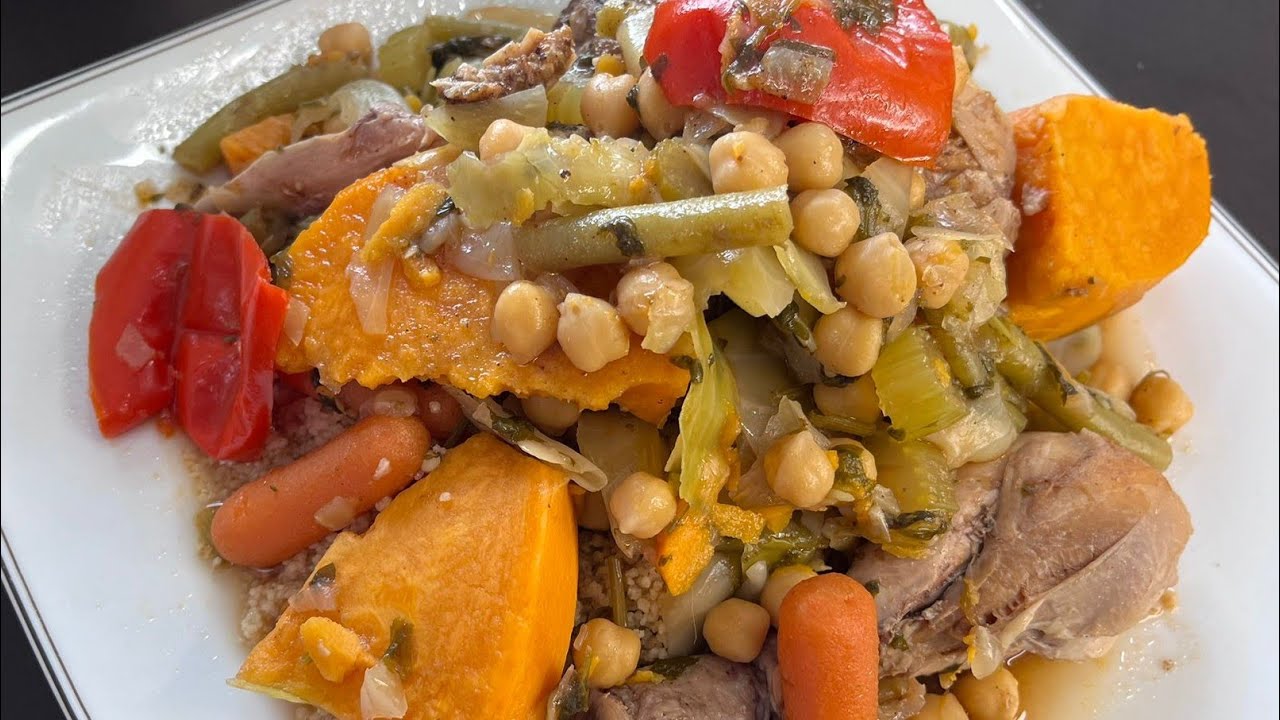 RIDICULOUSLY DELICIOUS Moroccan Couscous!