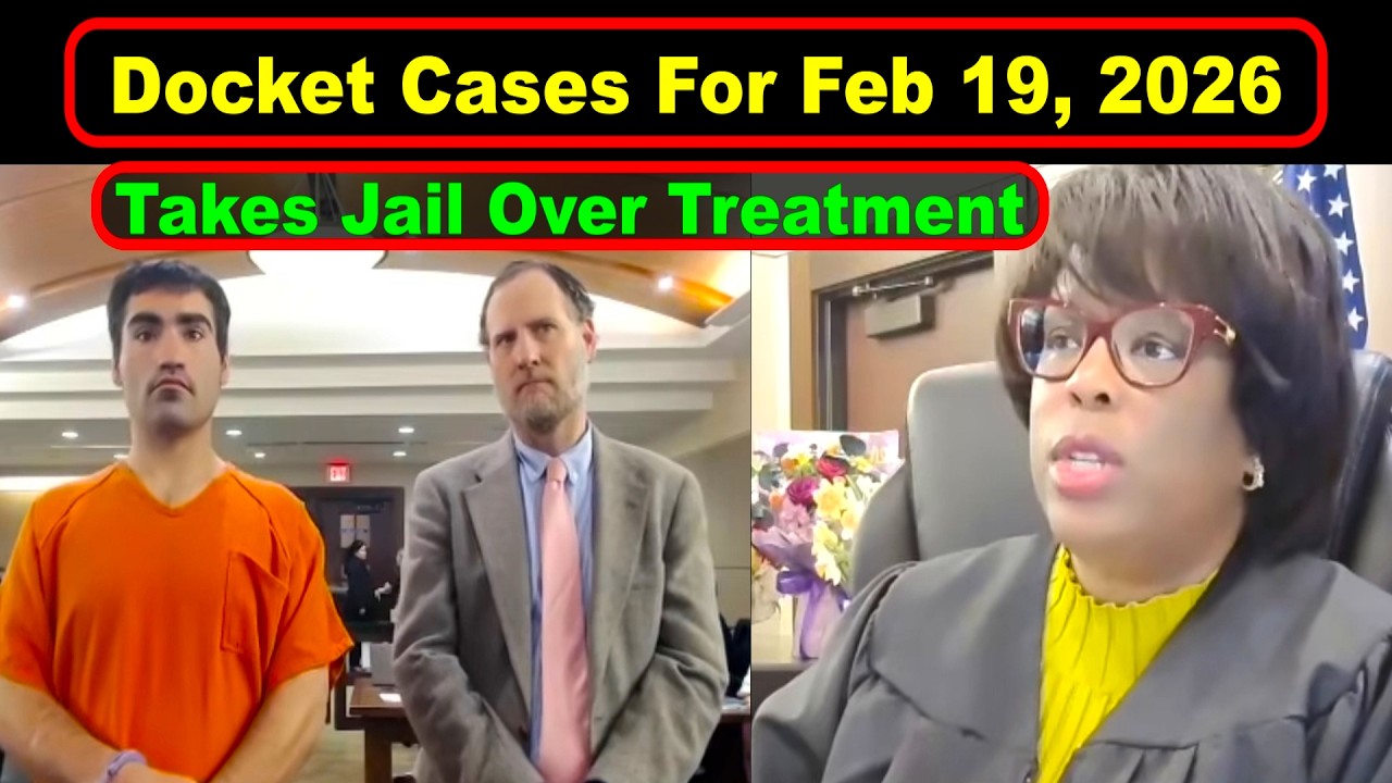 Judge Boyd's Docket From Feb 19th,  2026  - Vikky's Court Watch