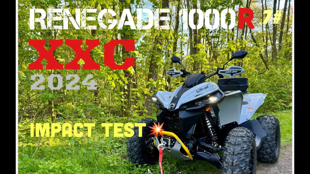 Can am Renegade 1000R XXC 2024, 🚀 Offroad, Crash!💥 a lesní krizovky!