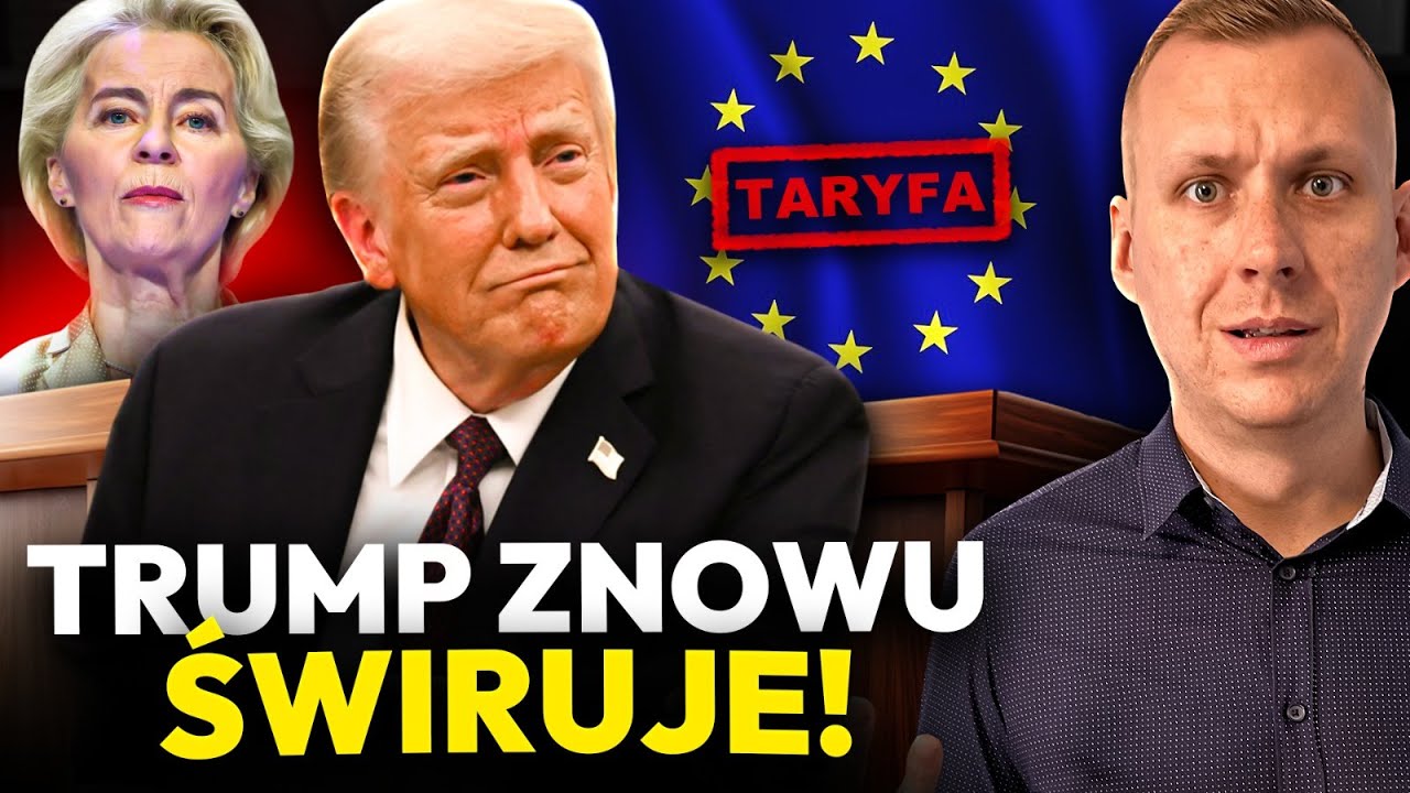 TRUMP nakładka kolejne CŁA na Unie Europejską! BITCOIN spada :(