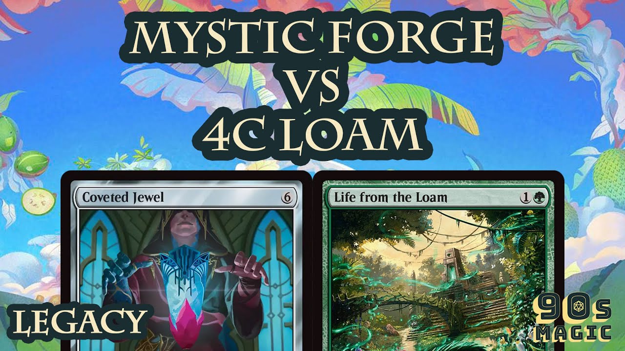 Mystic Forge Combo vs 4c Loam [MTG Legacy]