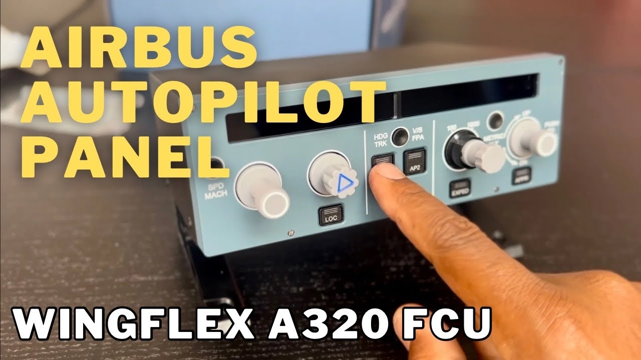 Wingflex Airbus autopilot panel | A320 FCU Cube