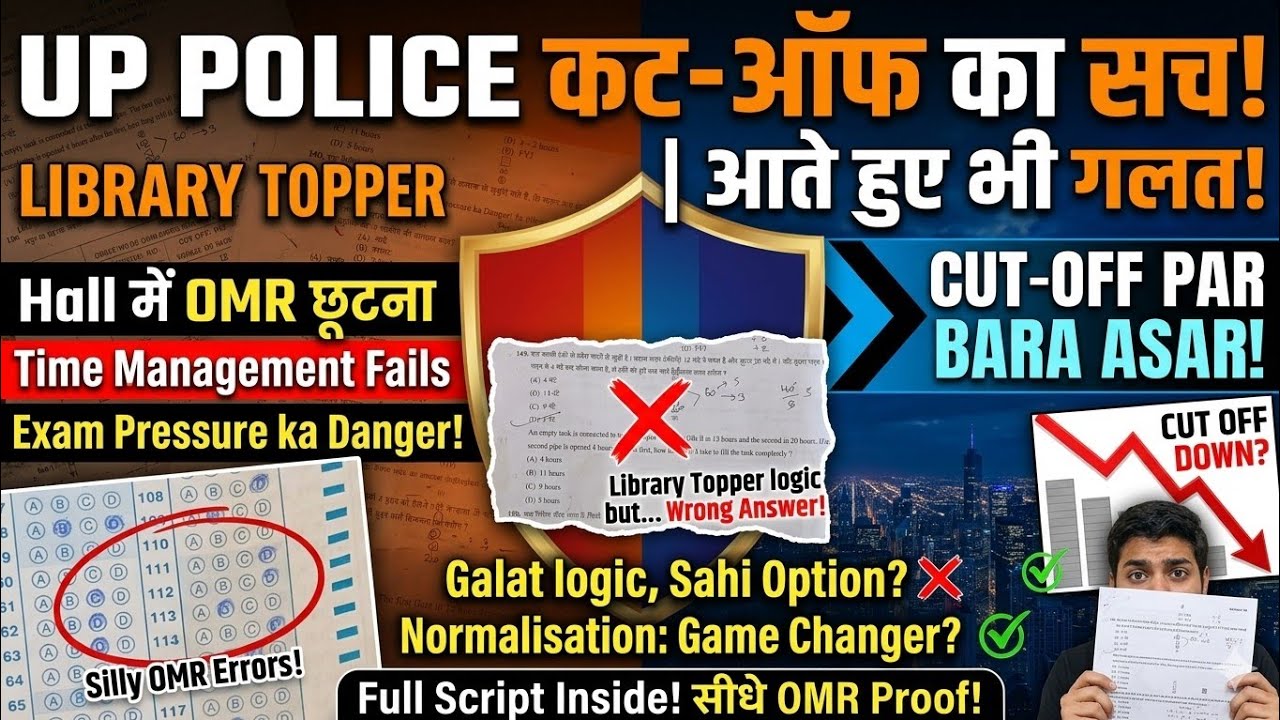 UP CONSTABLE CUT OFF 2026 | UP POLICE CUT OFF 2026 