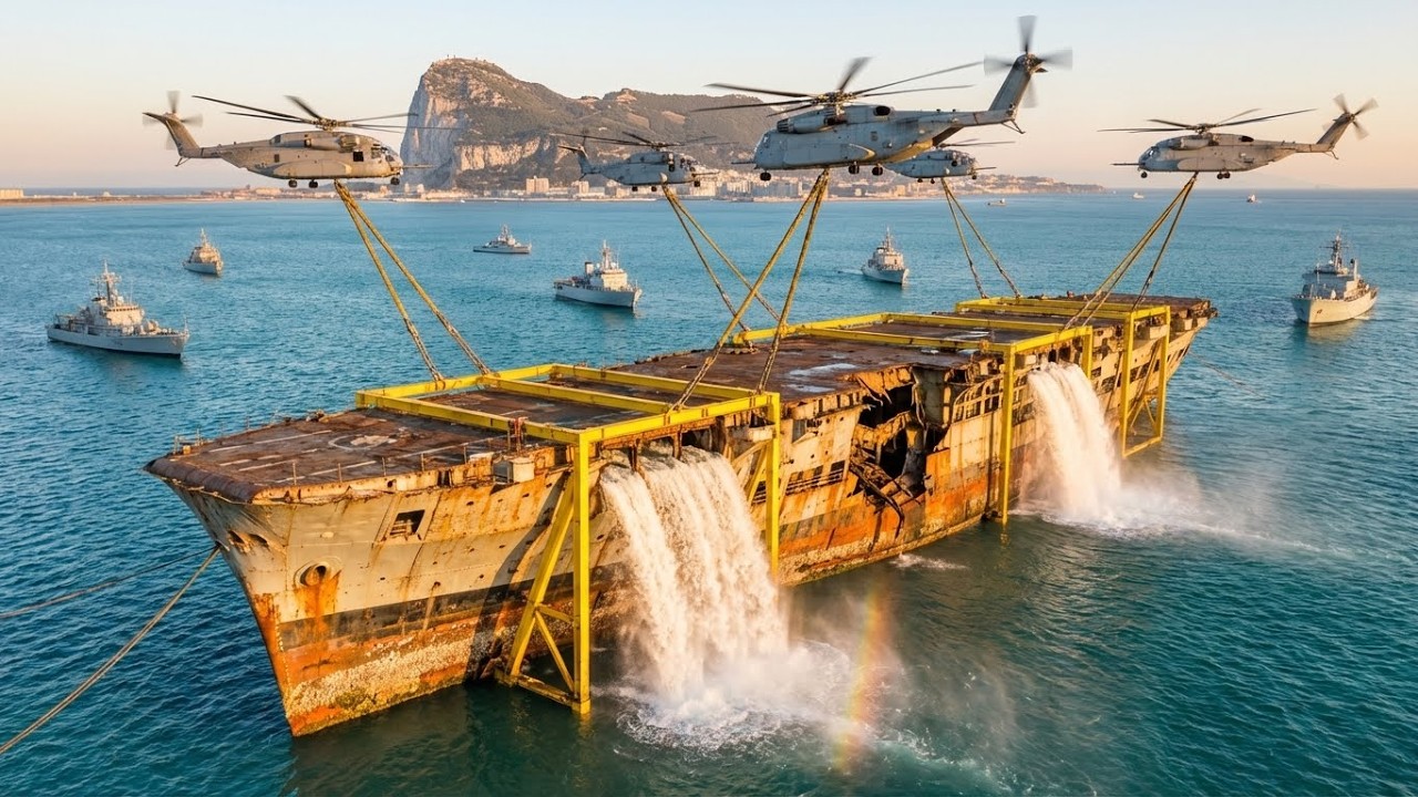 Salvaging & Restoring the HMS Ark Royal After Decades Beneath the Mediterranean