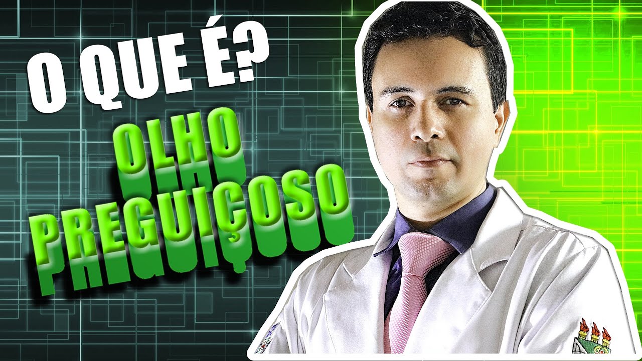 Meu olho é preguiçoso, e agora? Saiba o que é a AMBLIOPIA!
