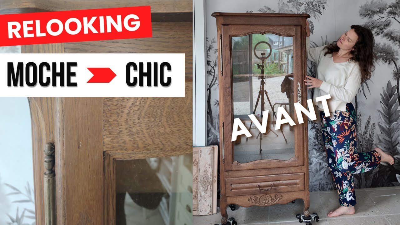 RELOOKER votre meuble en bois de CHENE - CHIC et MODERNE