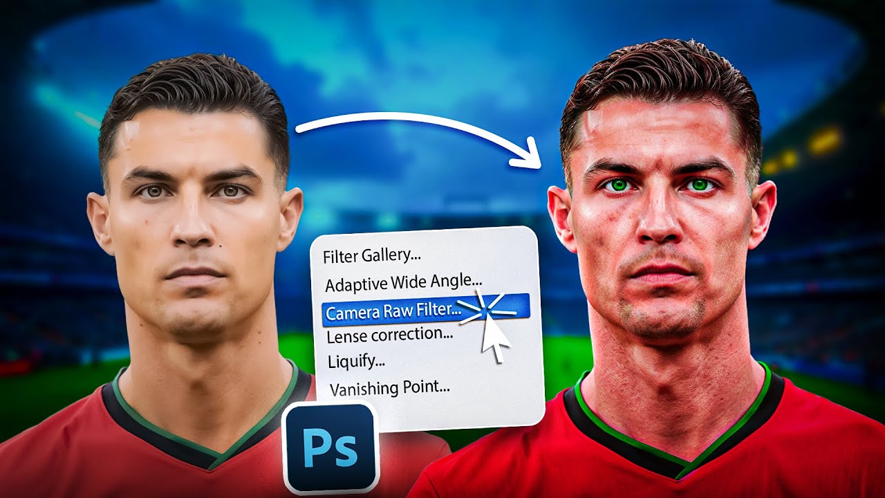 Master Photoshop RETOUCHING with Camera Raw Filter for FLAWLESS Skin