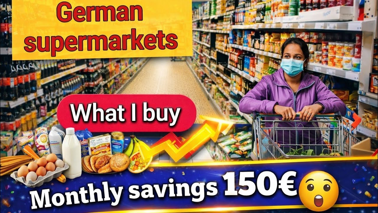 German supermarket | you may save up to 150€ per month | தமிழில்