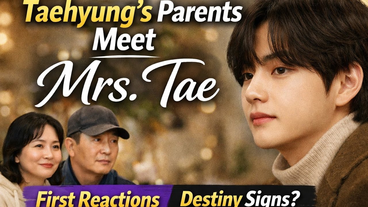 Mr Tae & Mrs Tae: First Meeting with Taehyung's Parent (2026 Destiny Signs & Parents Yes Reaction 😱)