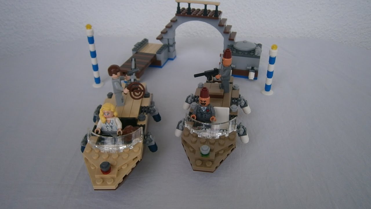 Lego Indiana Jones : Venice Canal Chase, Set 7197