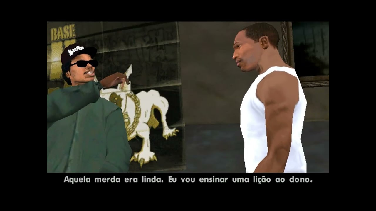 PRIMEIRO VÍDEO DE GRAND THEFT AUTO SAN ADREAS: EP:1
