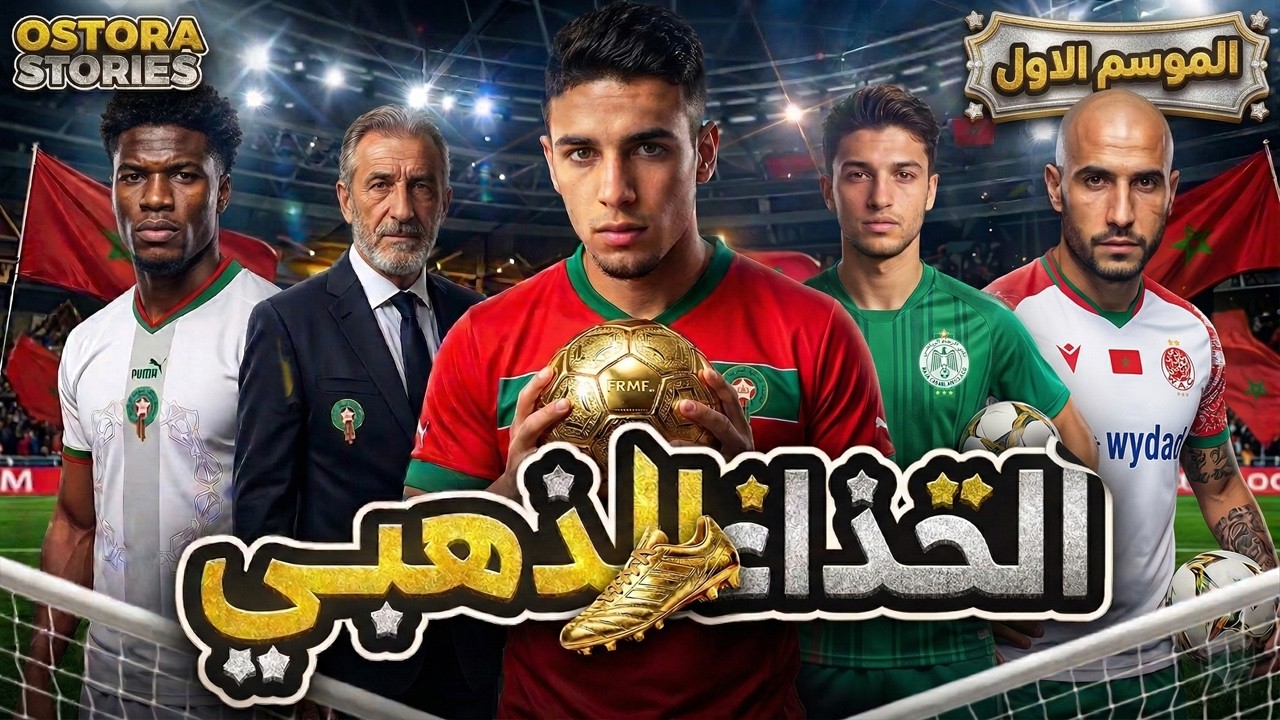 القدم الدهبي . وليت مليونير بسباب كورة قصة  كاملة