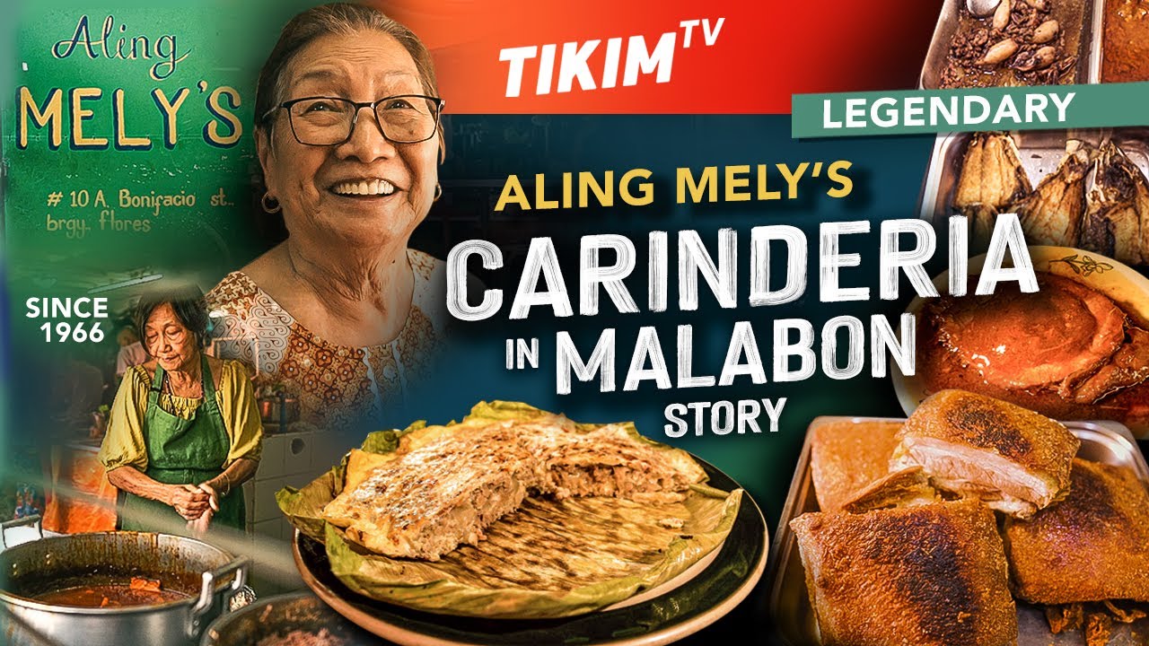 LEGENDARY FILIPINO CARINDERIA | ALING MELY'S CARINDERIA since 1966 in MALABON Story | TIKIM TV
