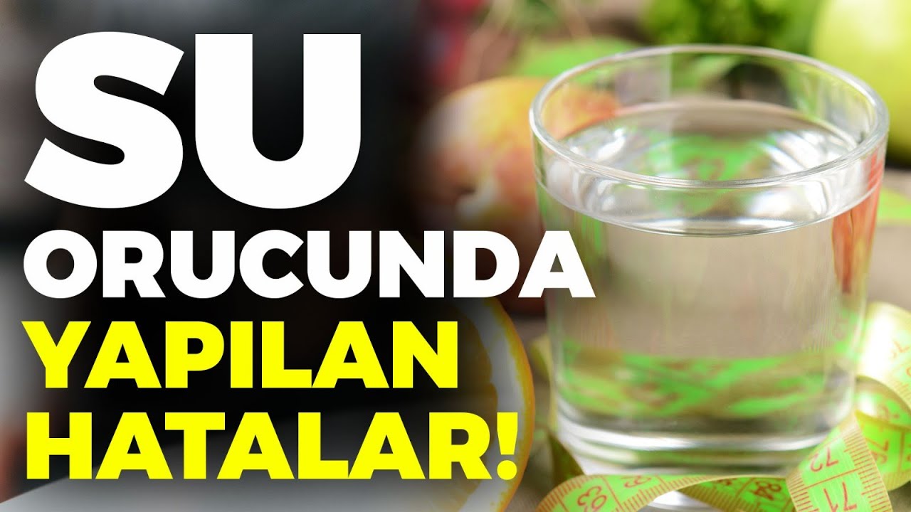 Su Orucu Hakkında Tüm Merak Ettikleriniz! Su Orucunda Yapılan Hatalar Neler? | Doktor Fitt