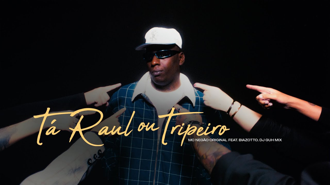 TÁ RAUL OU TRIPEIRO - MC Negão Original (Visualizer) Biazotto, DJ Guh Mix