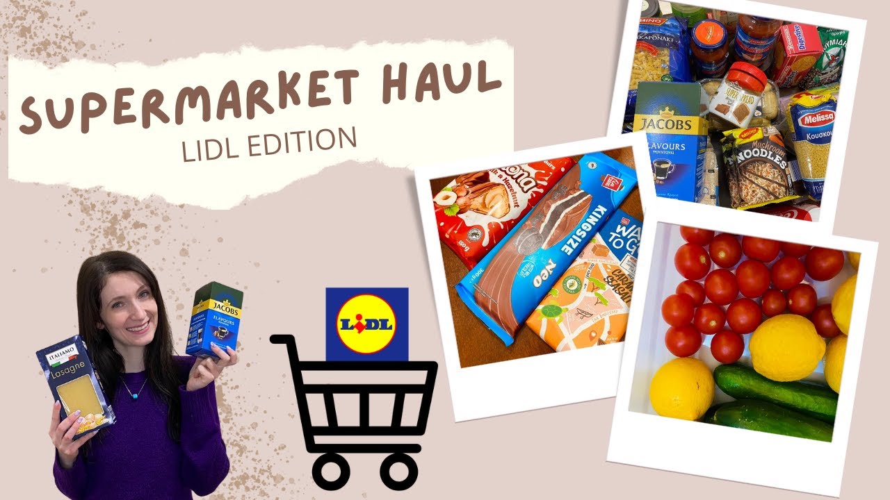 SUPERMARKET HAUL |NEW VIDEO | DORENIA'S IDEAS