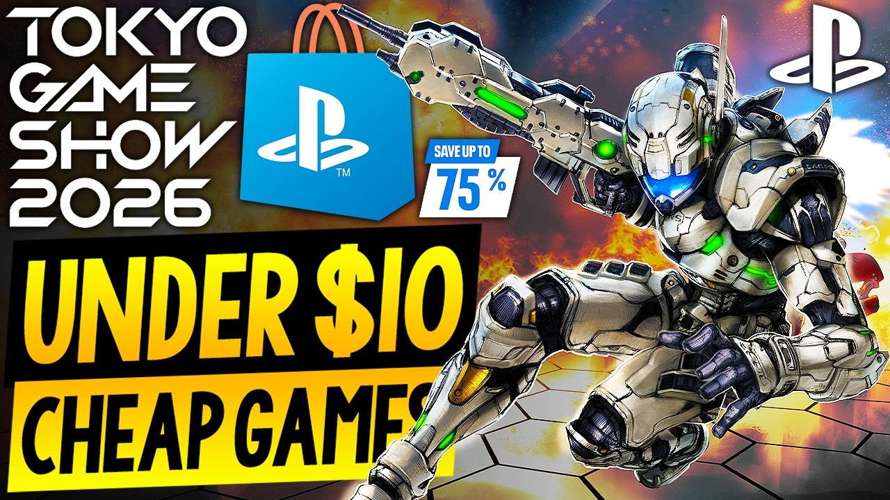 15 ОТЛИЧНЫХ игр в PSN дешевле $10 &mdash; Распродажа Tokyo Game Show 2026: выгодные игры для PS5 и PS4,...