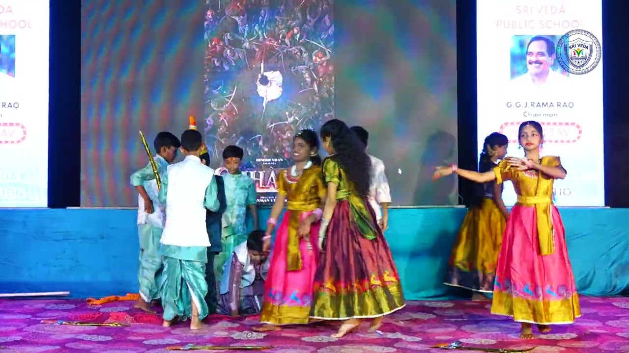 Chhava Dance – A Tribute to Chhatrapati Shivaji | Sri Veda Public School Annual Day 2026 🚩